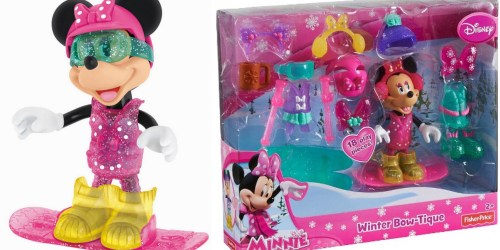 Amazon: Fisher-Price Disney’s Minnie Mouse Deluxe Winter Bowtique Only $11.78 (Reg. $19.99)