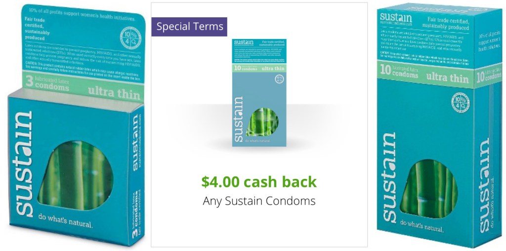 Target Better Than Free Sustain Ultra Thin Condoms After Snap App Rebate