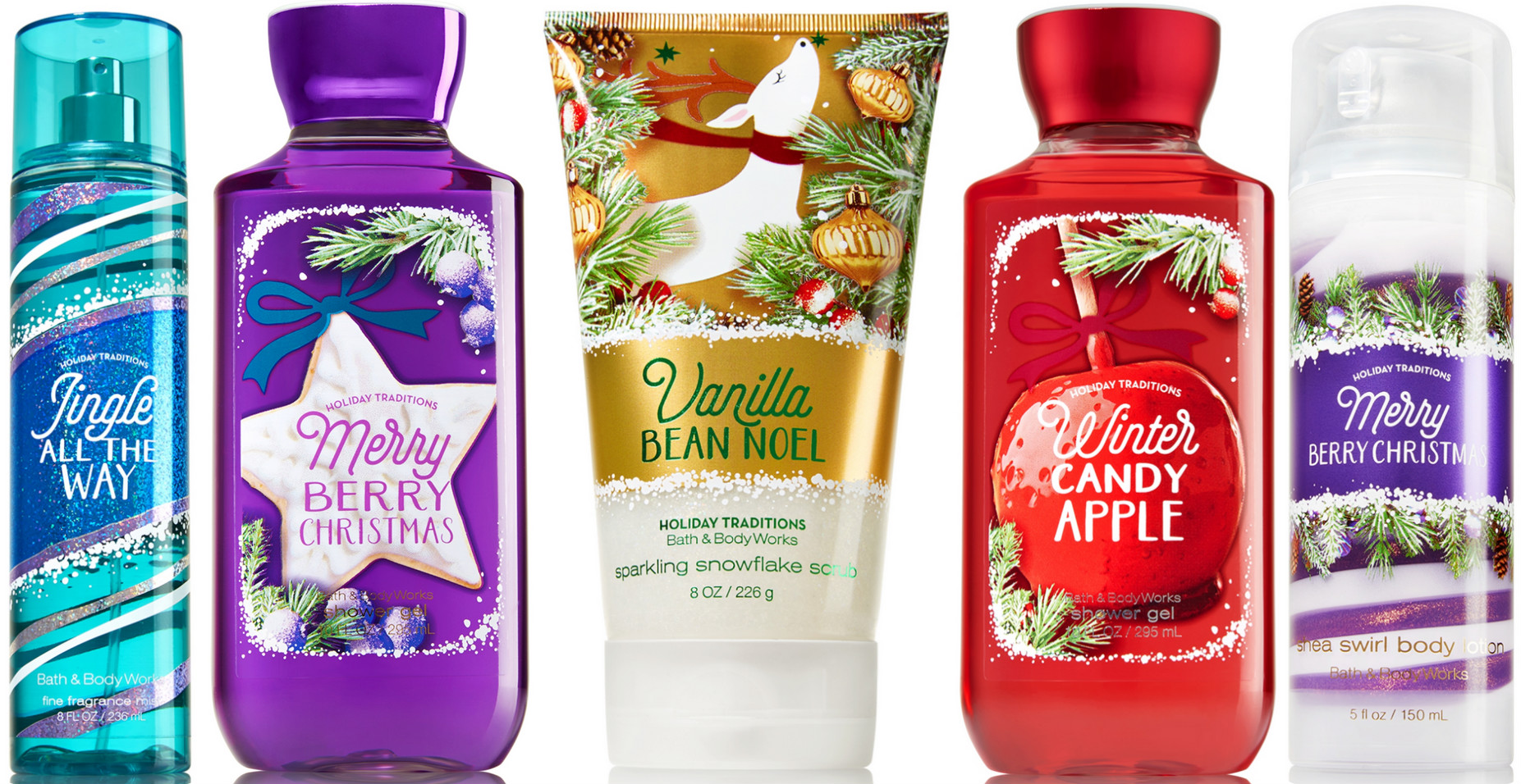 Bath Body Works: Up to 75% Off Holiday Clearance Online Only