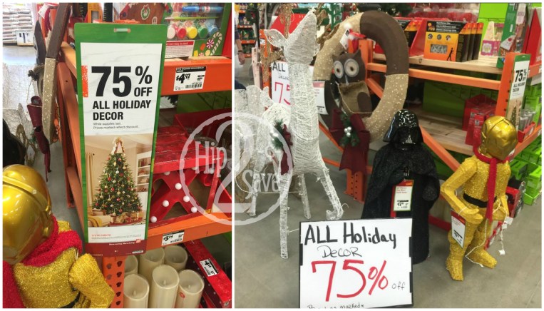 Home Depot: 75% Off Christmas Clearance • Hip2Save