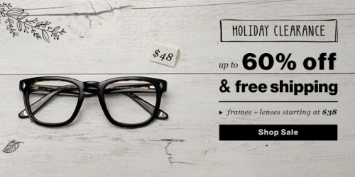 GlassesUSA: 60% Off AND Free Shipping = Prescription Glasses $38 Shipped