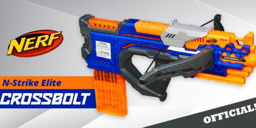 Walmart or Amazon: Nerf N-Strike Elite CrossBolt Blaster Only $12.97 (Regularly $24.99)