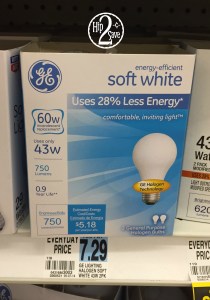 Rite Aid GE Light Bulbs