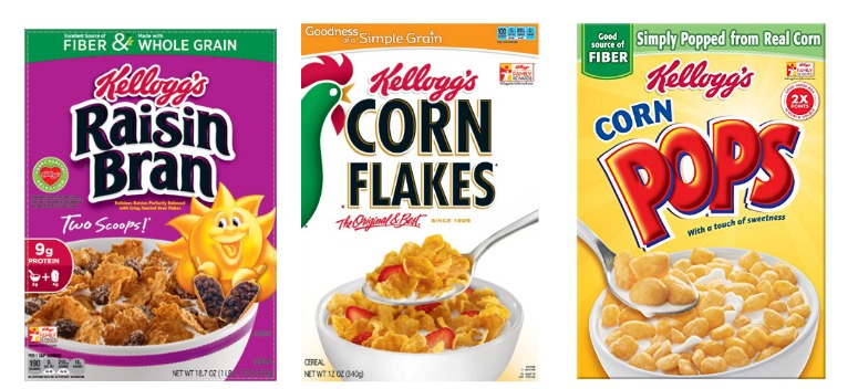 Awesome Deals On Kellogg's Cereal