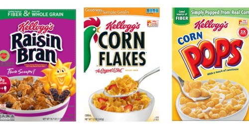 Awesome Deals On Kellogg’s Cereal