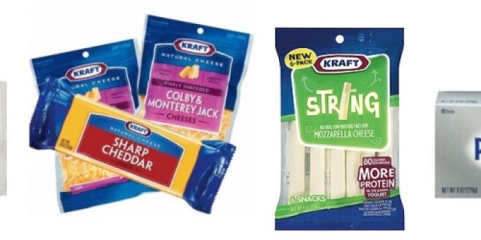 Over $6 Worth Of NEW Kraft Cheese Printable Coupons…