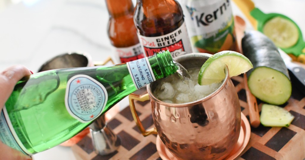 mango mule mocktail
