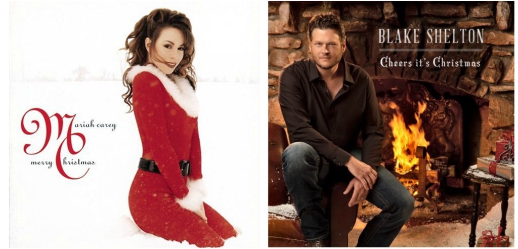 Mariah Carey and Blake Shelton Christmas Albums