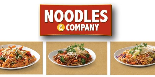 Noodles & Company: $4 Off a $10 Online Order
