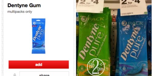 Target: Dentyne Gum Multi-Packs $1 (Only 33¢ Per Pack) – No Coupons Needed