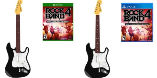 Amazon Prime Members: Rock Band 4 Wireless Guitar Bundle $79.99 (Reg. $129.99)