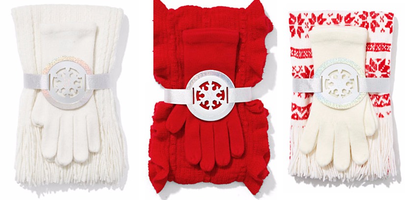 Scarf and glove sets