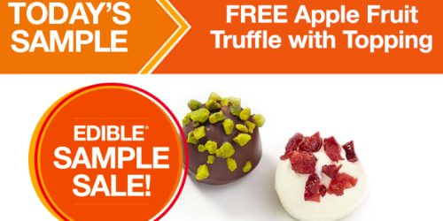 Edible Arrangements: FREE Apple Fruit Truffle with Topping Sample (Today & In-Store Only)