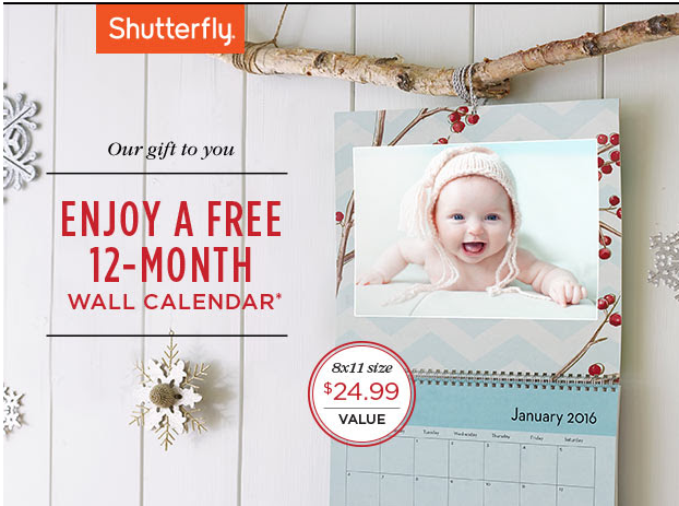 Destination Maternity Subscribers: Possible Free Shutterfly Calendar (Check  Inbox)