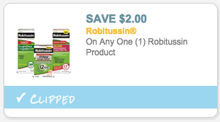 Robitussin Coupon