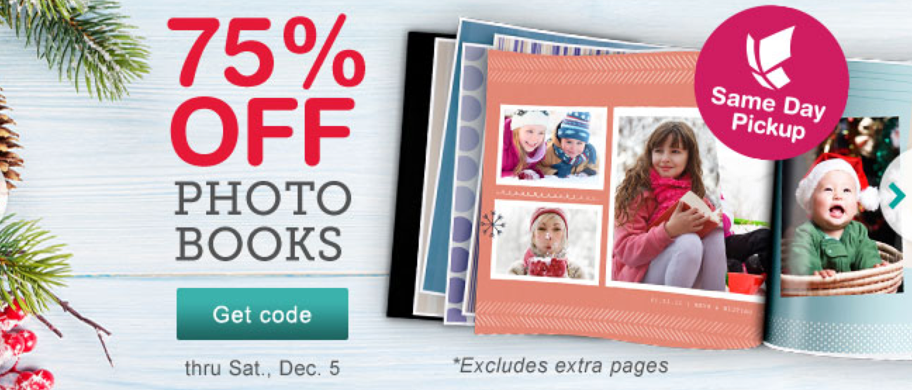 Walgreens Photo Personalized 8.5x11 Photo Book Only 5 (Reg. 19.99