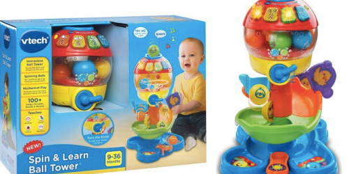 Amazon: VTech Spin and Learn Ball Tower Only $19.98 (Regularly $31.99)