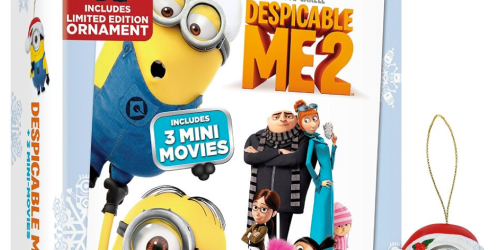 Despicable Me 2 Blu-ray Combo Pack + Limited Edition Ornament ONLY $9.96 (Reg. $29.98)