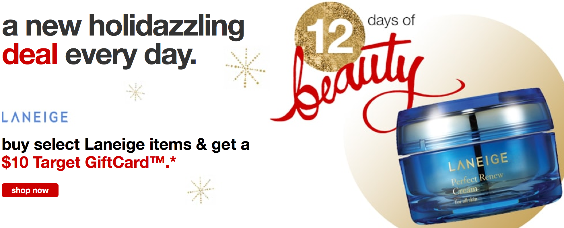 Target 12 Days of Beauty Promotion (Starting 12/6)