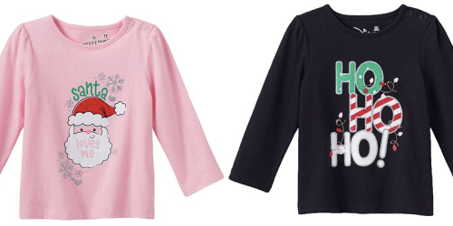Kohl’s: Jumping Beans Christmas Tees ONLY $2.61 + More Great Deals