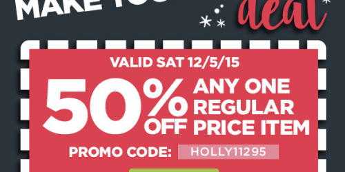 Michaels: 20% Off Entire Purchase Coupon (Including Sale Items) + More – Today Only