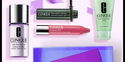 Clinique.com: $30 Off $80 Purchase, Free Shipping AND Five Free Mini’s