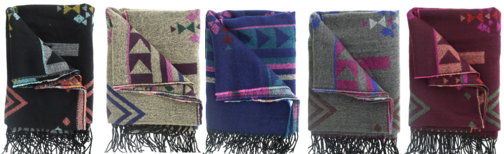 Cents of Style: Over-Sized Aztec Print Blanket Scarf