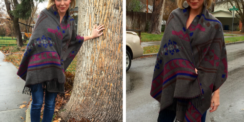 Cents of Style: Over-Sized Aztec Print Blanket Scarf ONLY $11.95 Shipped (Regularly $24.99)