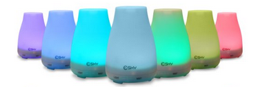 Amazon: Essential Oil Mist Diffuser w/ 7 Color-Changing LED Lights