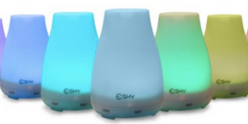 Amazon: Essential Oil Mist Diffuser w/ 7 Color-Changing LED Lights ONLY $19.99