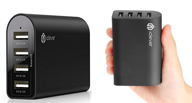 iClever BoostCube4-Port USB Desktop Charger