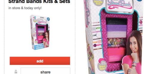 Target Cartwheel: 50% off Strand Bands Kits & Sets = ONLY $8.99 (Regularly $17.99)
