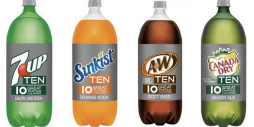 Target: TEN Soda 2-Liter Bottles 60¢ Each (Starting 12/13)