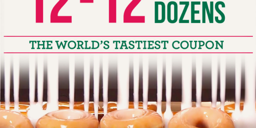 Krispy Kreme: Buy 1 Get 1 FREE Dozen Original Glazed Doughnuts (Tomorrow Only)