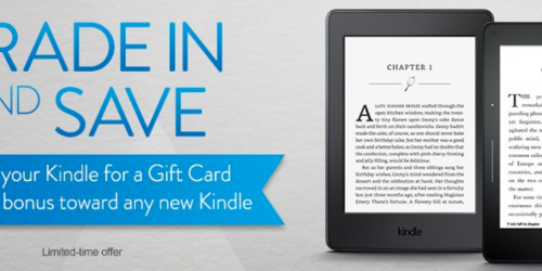 Amazon: Trade in Used Kindle for Amazon Gift Card + Get $20 Towards New Kindle