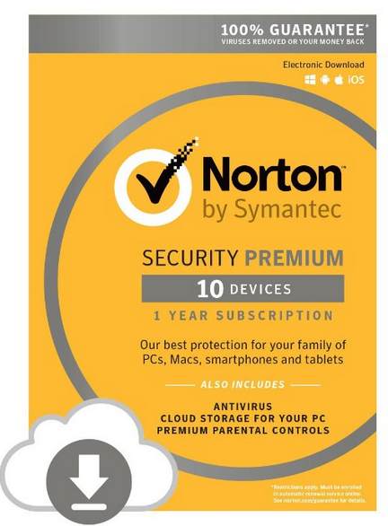 norton security download only