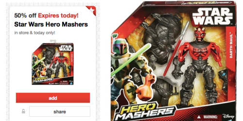 Target: 50% Off Star Wars Hero Mashers (Today Only!)