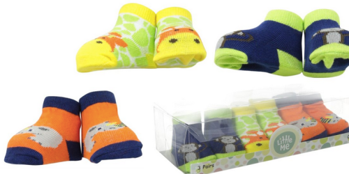 Amazon: Little Me Newborn 3 Pack Bootie Gift Set Only $8.88 (Reg. $15) + More