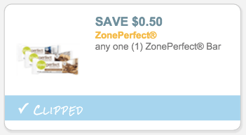 ZonePerfect Bar coupon