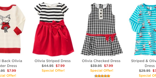 Gymboree: Last Day for Free Shipping + $14.99 & Under Sale = Adorable Olivia Dress $7.99 Shipped