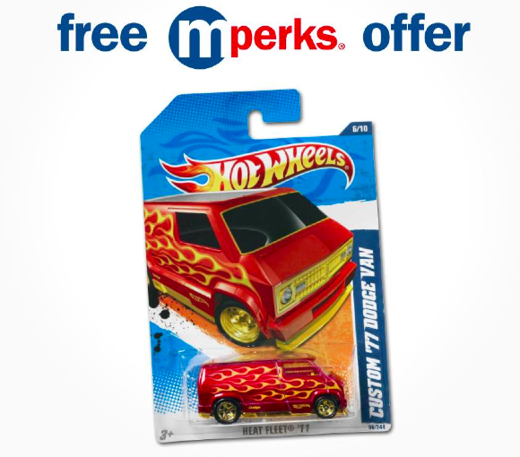 Meijer mPerks: FREE Hot Wheels Car