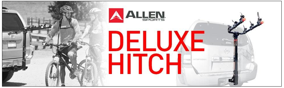 Allen Sports Deluxe 3-Bike Hitch Mount Rack