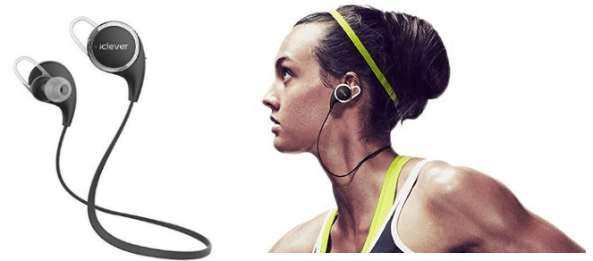 QY8 Wireless Bluetooth Sports Earbuds Headphones