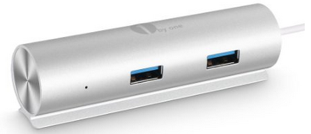 1byone Superspeed Aluminum USB 4-Port Hub