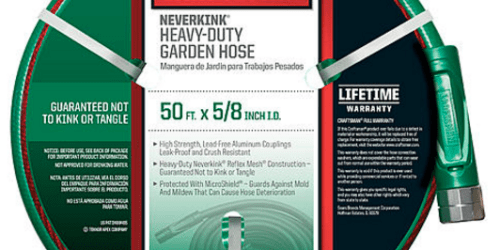 Sears: Craftsman 50 ft Heavy Duty Neverkink Self-Straightening Hose Only $13.35 (Reg. $31.99)