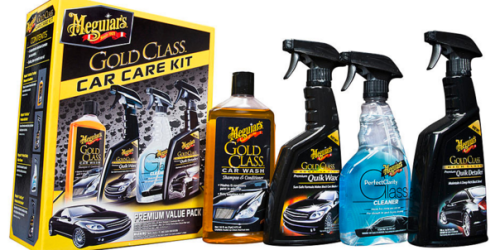 Sears: Meguiars Gold Class Car Care Kit ONLY $6.99 (Regularly $19.99)