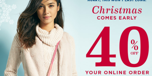 Old Navy: Extra 40% Entire Purchase + Stackable 10% Off (Including Clearance!)