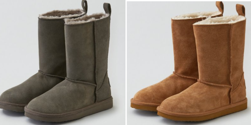 American Eagle Cozy Boots Only $17.99 Shipped