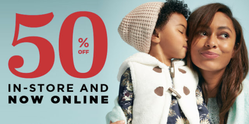 Old Navy: 50% Off Entire Order = Big Savings on Maternity & Baby Items + More