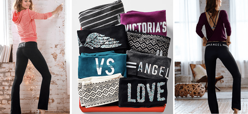 Victoria's Secret: FOUR Most-Loved Yoga Pants AND $20 Rewards Card $100  Express Shipped